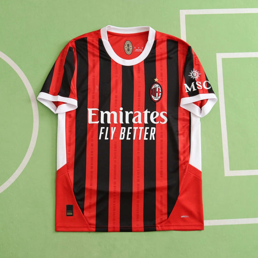 AC Milan 2024/25 home Fan Version jersey