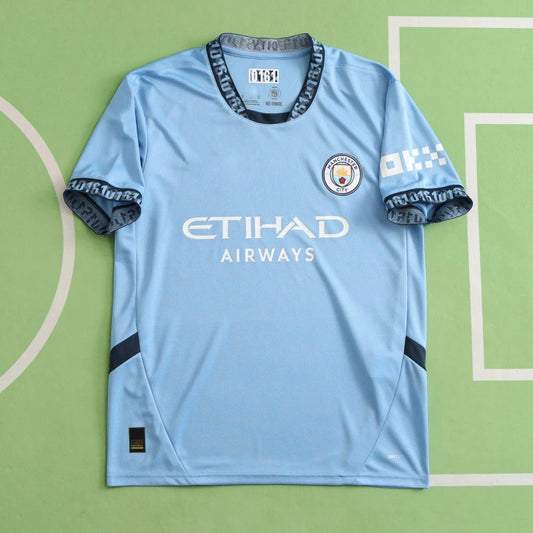 Manchester City 2024/25 home Fan Version jersey