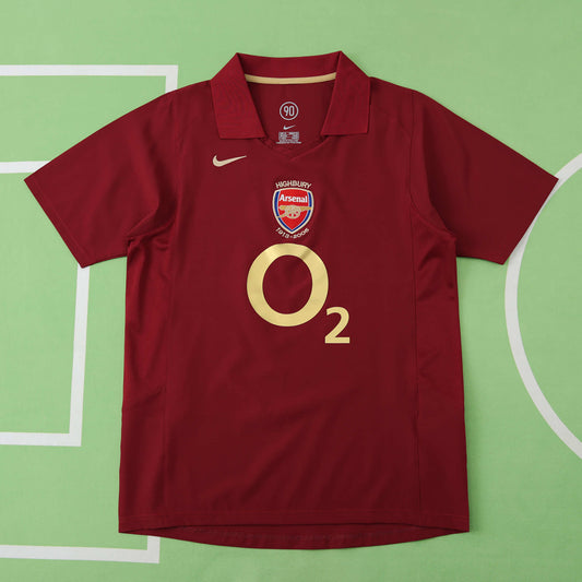 Arsenal 2005/06 Home Retro jersey