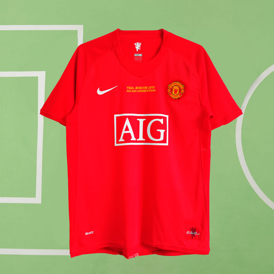 Manchester United 2008 Final Retro jersey